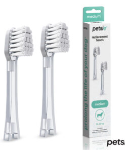 2db pótfej Petsie kutyafogkeféhez (M méret 10-20kg)