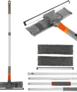 2 az 1-ben ablakmosó szett, hosszabbítható nyéllel