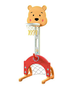 4 az 1-ben állítható magasságú gyerek játékszett,  narancs-sárga