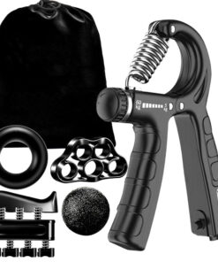 5 részes marok- és kézerősítő készlet, számlálóval