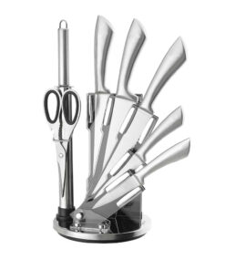 8 db-os késkészlet tartóval