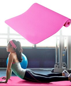 Alternative view of Jóga matrac, ajándék táskával, 3 színben-pink