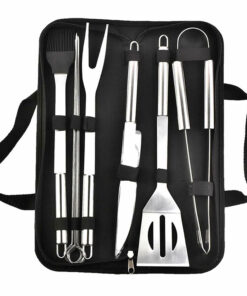 9 részes grill eszköz készlet táskában