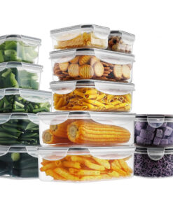 Alternative view of 24 részes, műanyag frissentartó doboz készlet