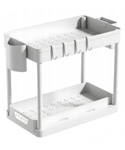 Alternative view of Konyhai rendszerező állvány, 2db, fehér