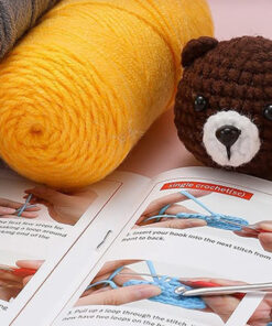 Alternative view of 4 db-os állatos horgoló készlet kezdőknek