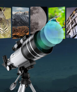 Alternative view of Hobbi csillagászati teleszkóp mobiltelefon adapterrel és állvánnyal