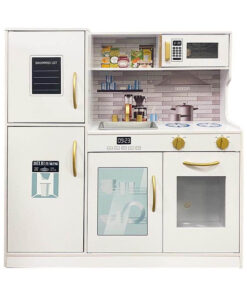 Fa játékkonyha, kiegészítőkkel