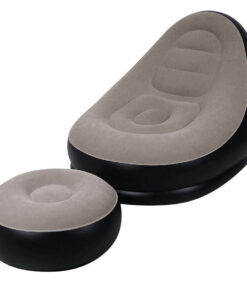 Felfújható fotel lábtartóval