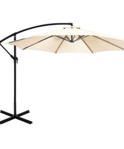 Alternative view of Függő napernyő 2,7 m - több színben-krém