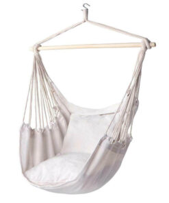 Függőszék párnával-törtfehér