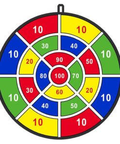 Játék darts tábla öntapadós labdákkal