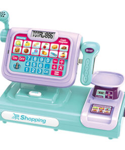 Alternative view of Játék pénztárgép, kék-lila