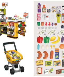 Alternative view of Játék szupermarket sárga, 65 részes