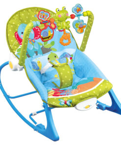 Rezgő, zenélő pihenőszék 18kg-ig, kék