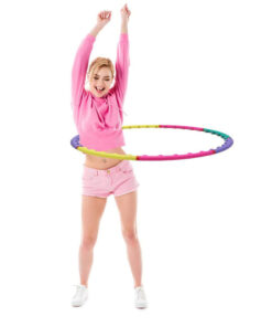 Alternative view of Színes hulahopp karika 98 cm