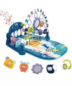 Alternative view of Zongorás játszószőnyeg - több típusban-kék