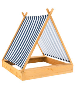 Homokozó sátortetővel