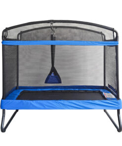 Alternative view of Trambulin gyerekeknek hintával és biztonsági hálóval