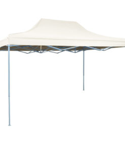 Összecsukható kerti pavilon több típusban-2,9x4,25 méteres-fehér-pavilon