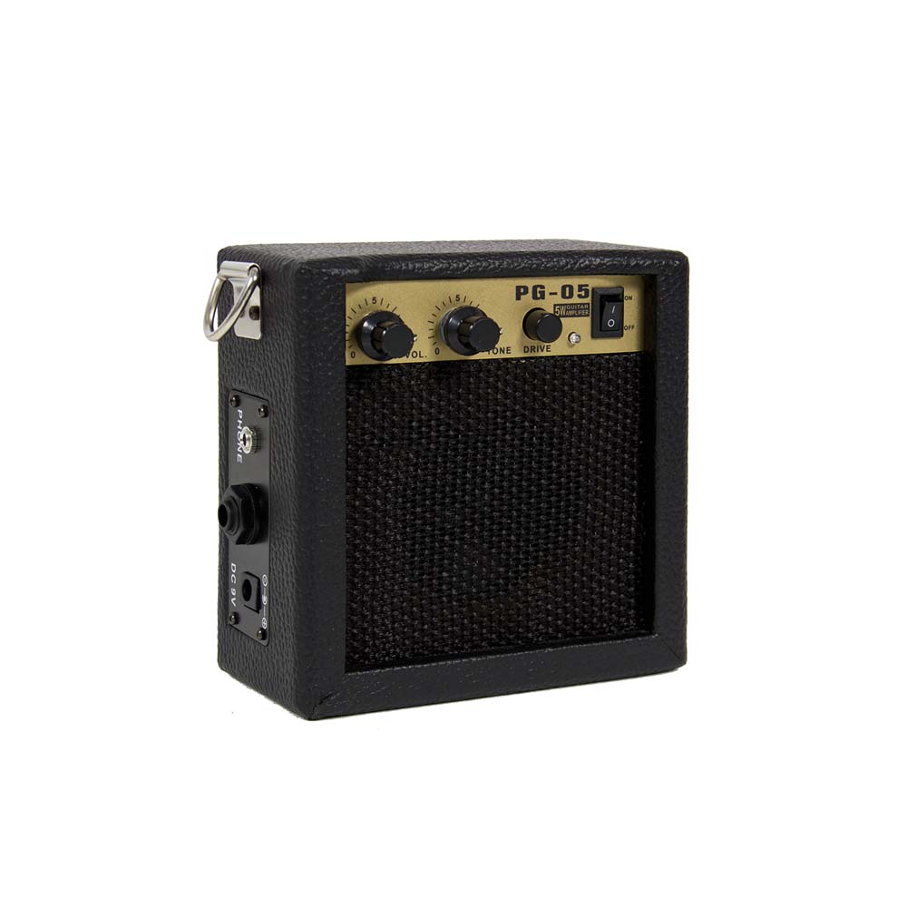 Elektromos gitár szett kezdőknek, ajándék erősítővel-fekete - Image 4